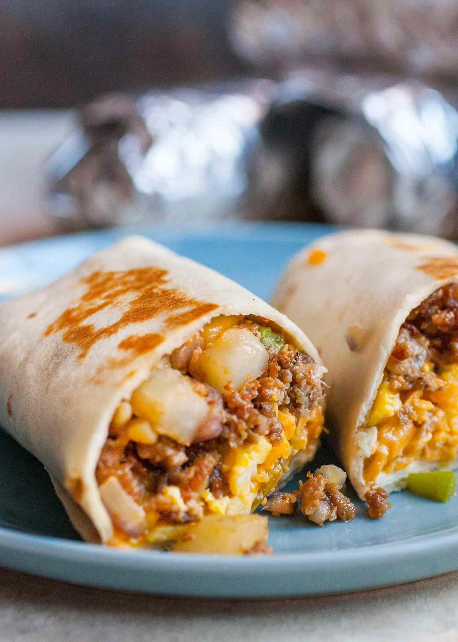 freezer breakfast burritos — your go to meal prep morning hack