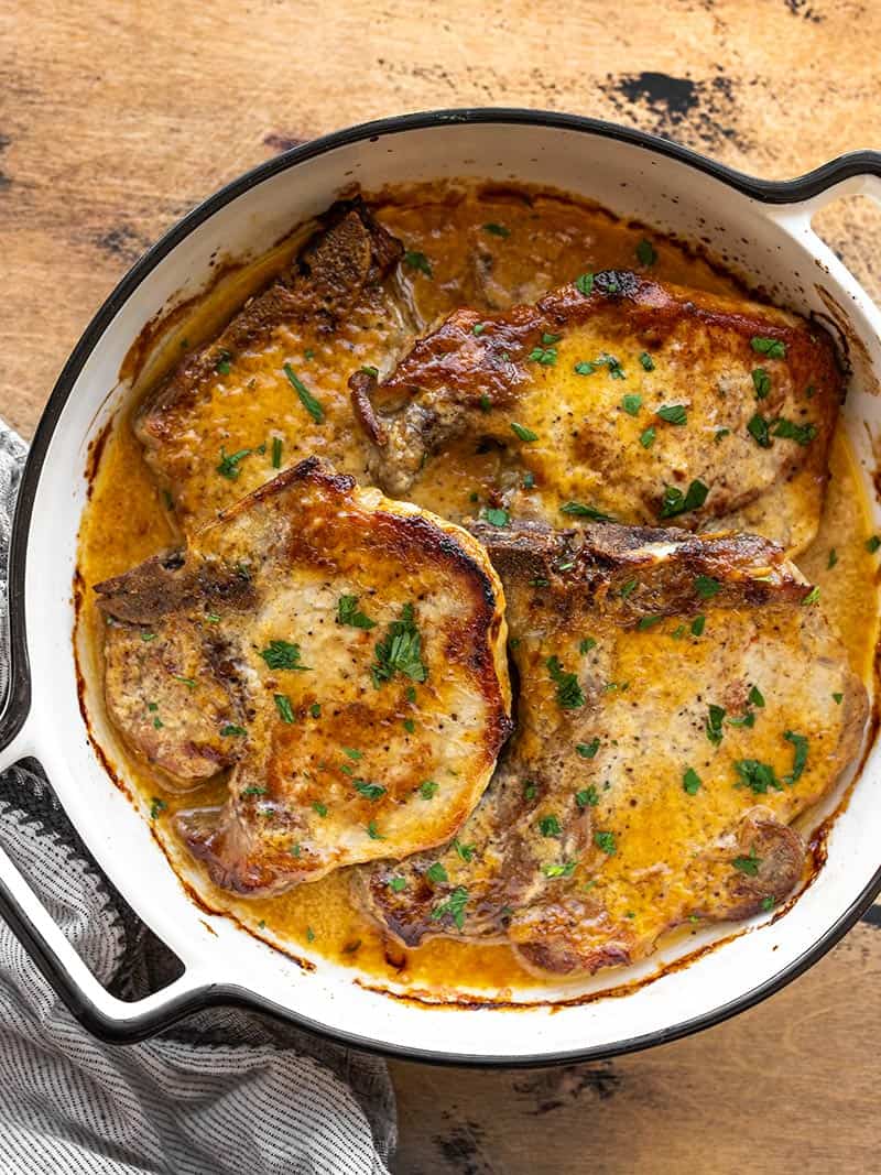 honey mustard baked pork chops – easy, juicy & flavorful oven recipe