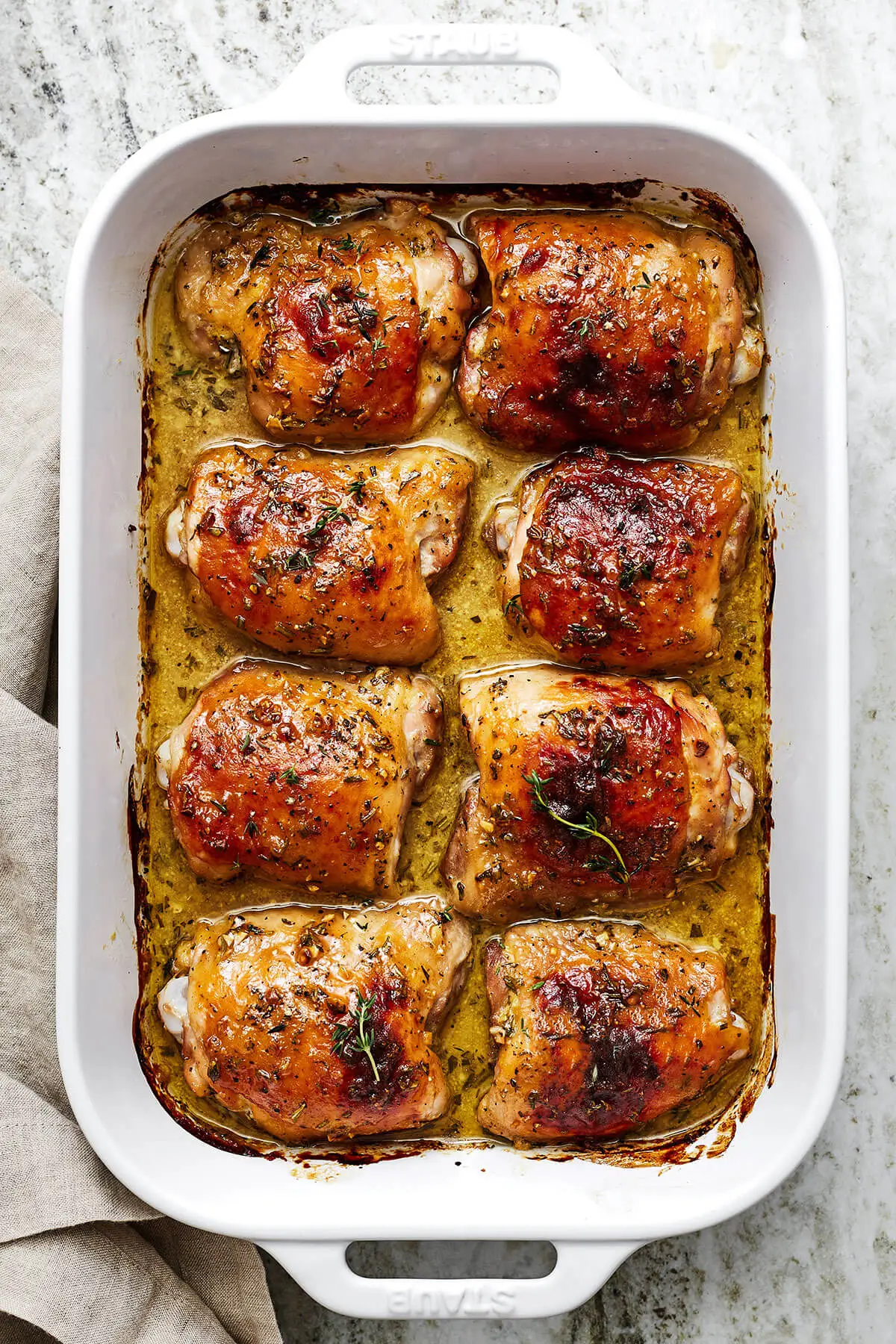 baked honey dijon chicken — quick, flavorful & so easy