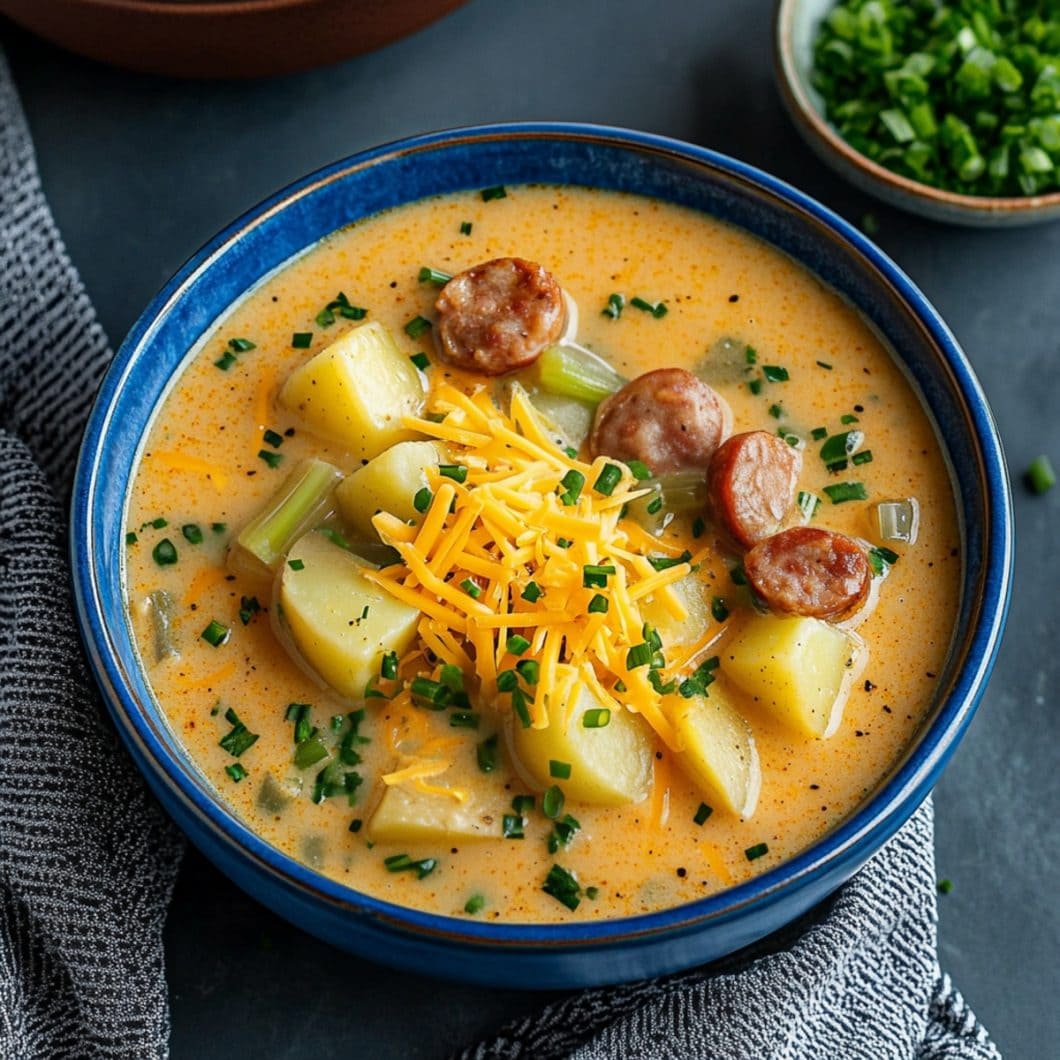 cajun potato soup — spicy, creamy & hearty comfort in a bowl
