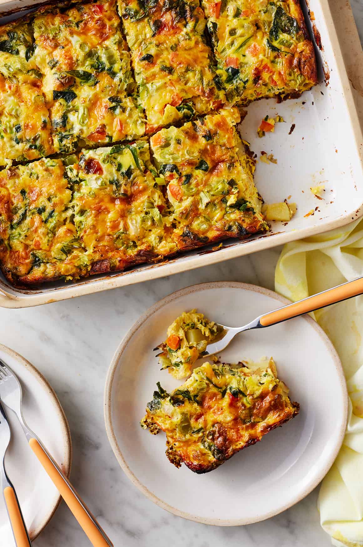 cheesy protein egg bake — easy, filling & perfect for busy mornings