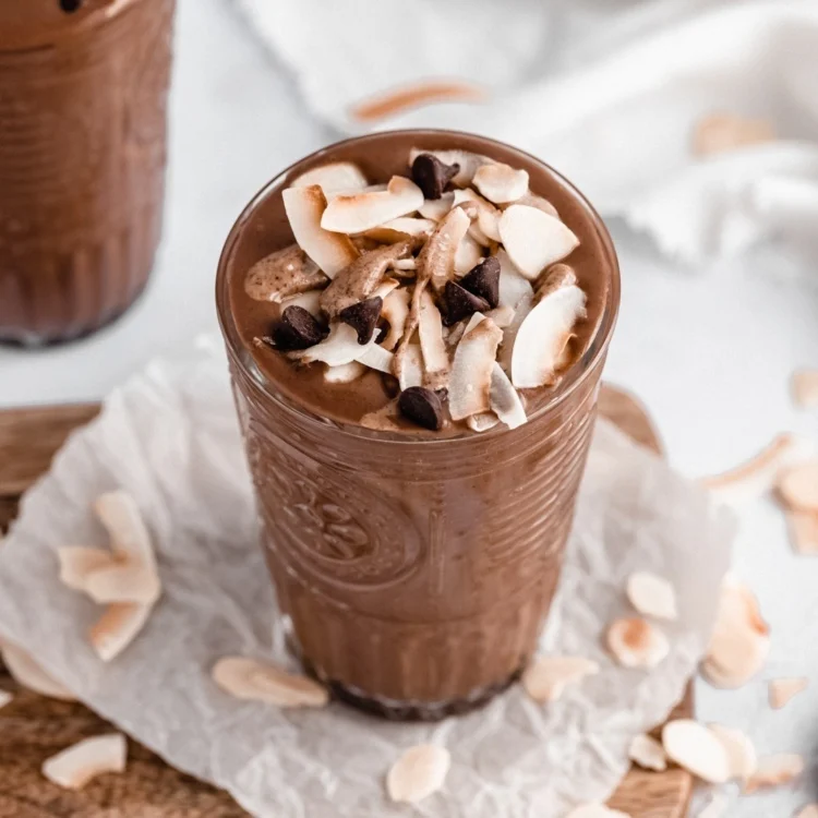 chocolate smoothie — creamy, dreamy & naturally delicious