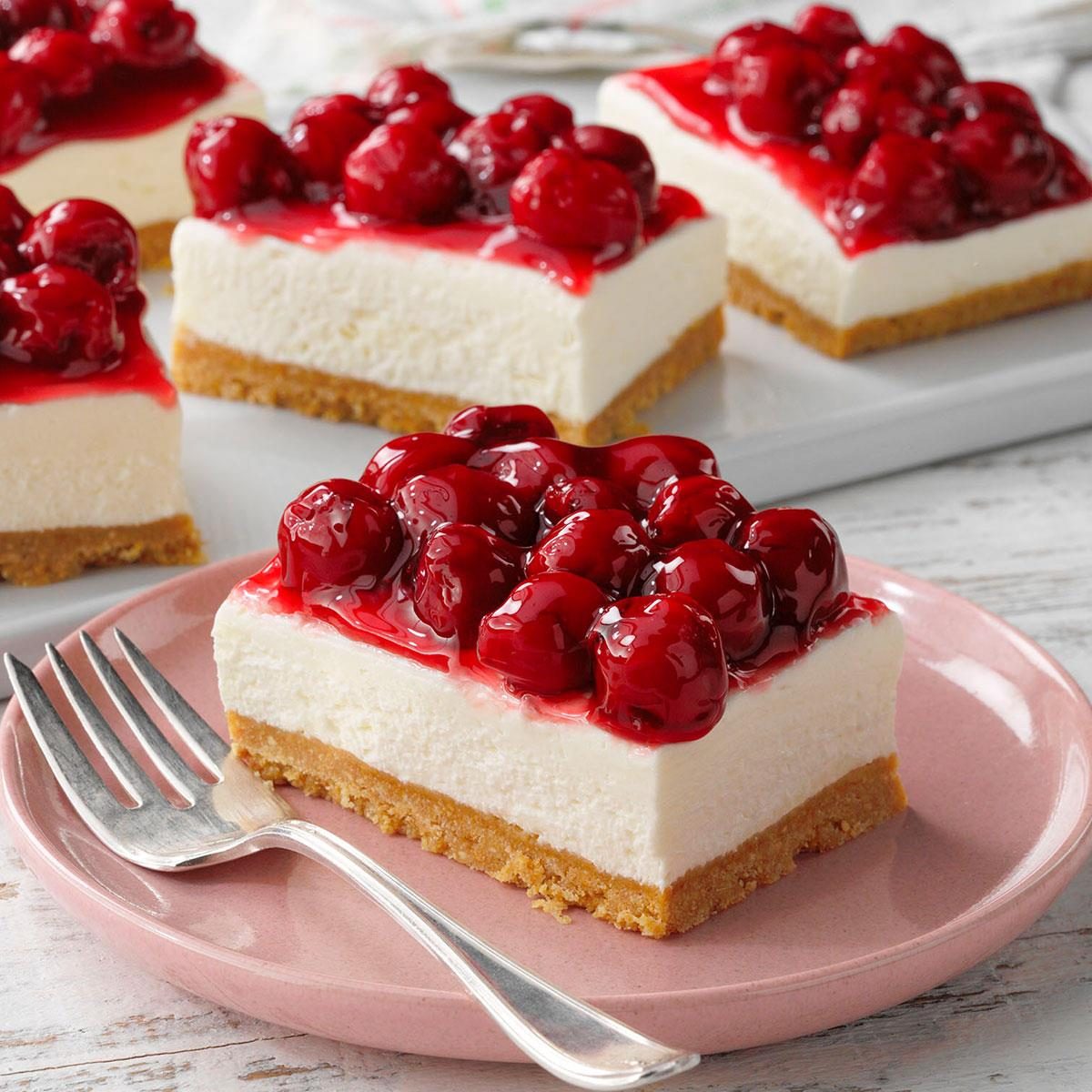 classic cherry delight — the ultimate no bake cherry dessert