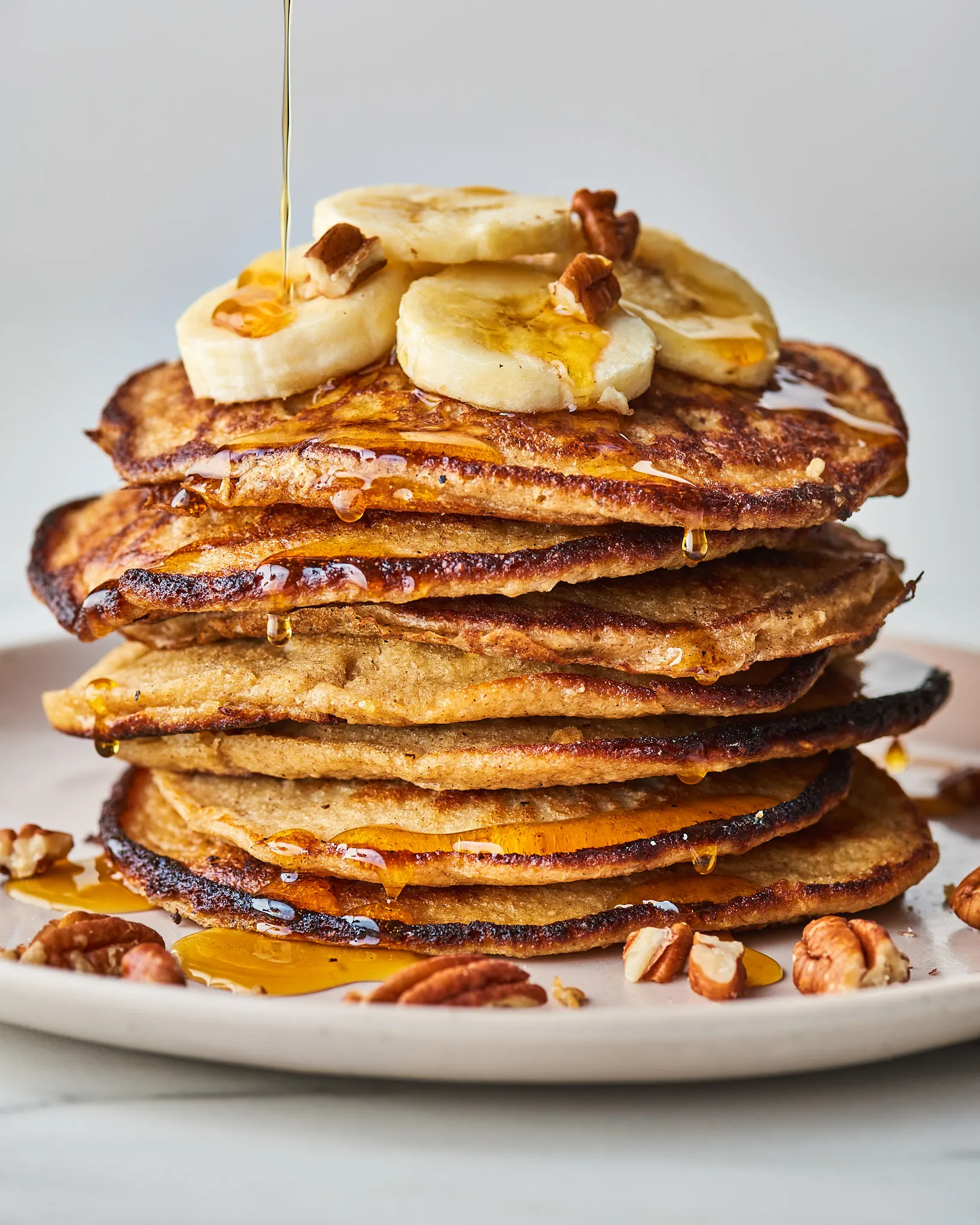 easy banana & oats pancakes — fluffy, healthy breakfast recipe