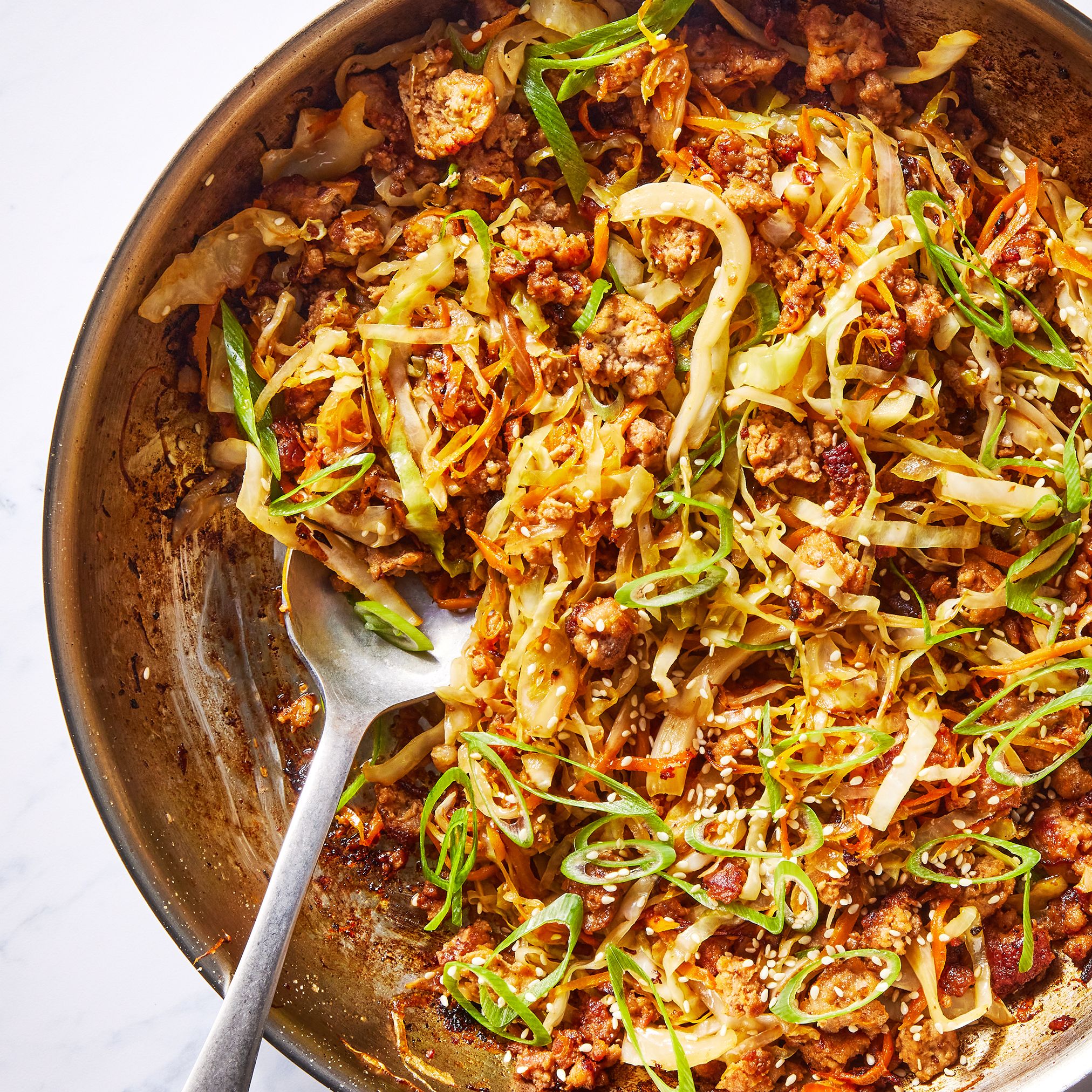 egg roll in a bowl — easy, low carb & ready in minutes