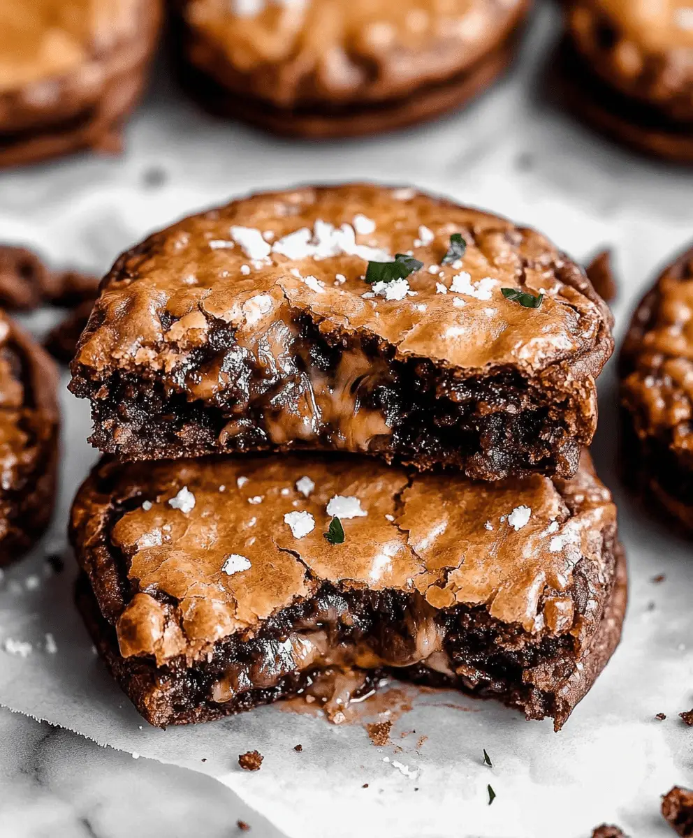 fudgy chewy brookies — the ultimate brownie cookie mashup