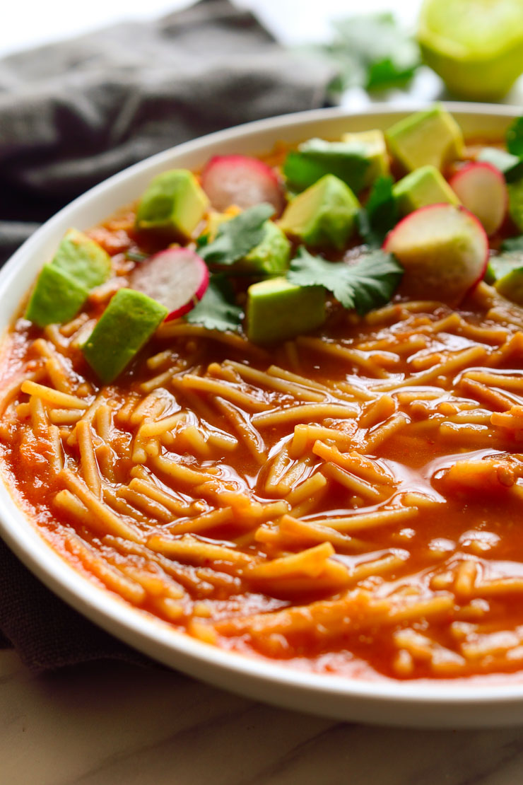 sopa de fideo — cozy & classic mexican noodle soup
