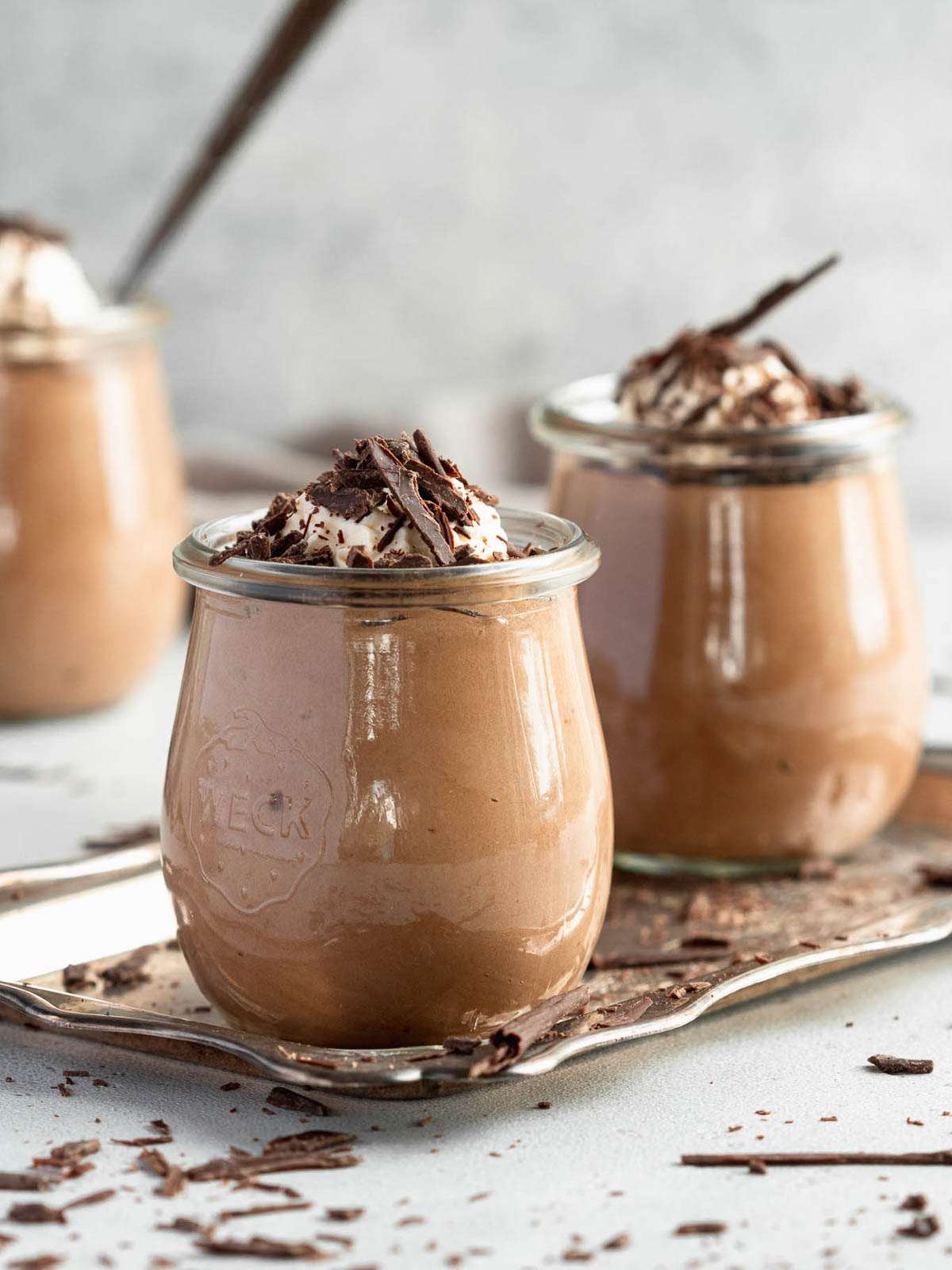 toblerone mousse — a rich and decadent chocolate dessert