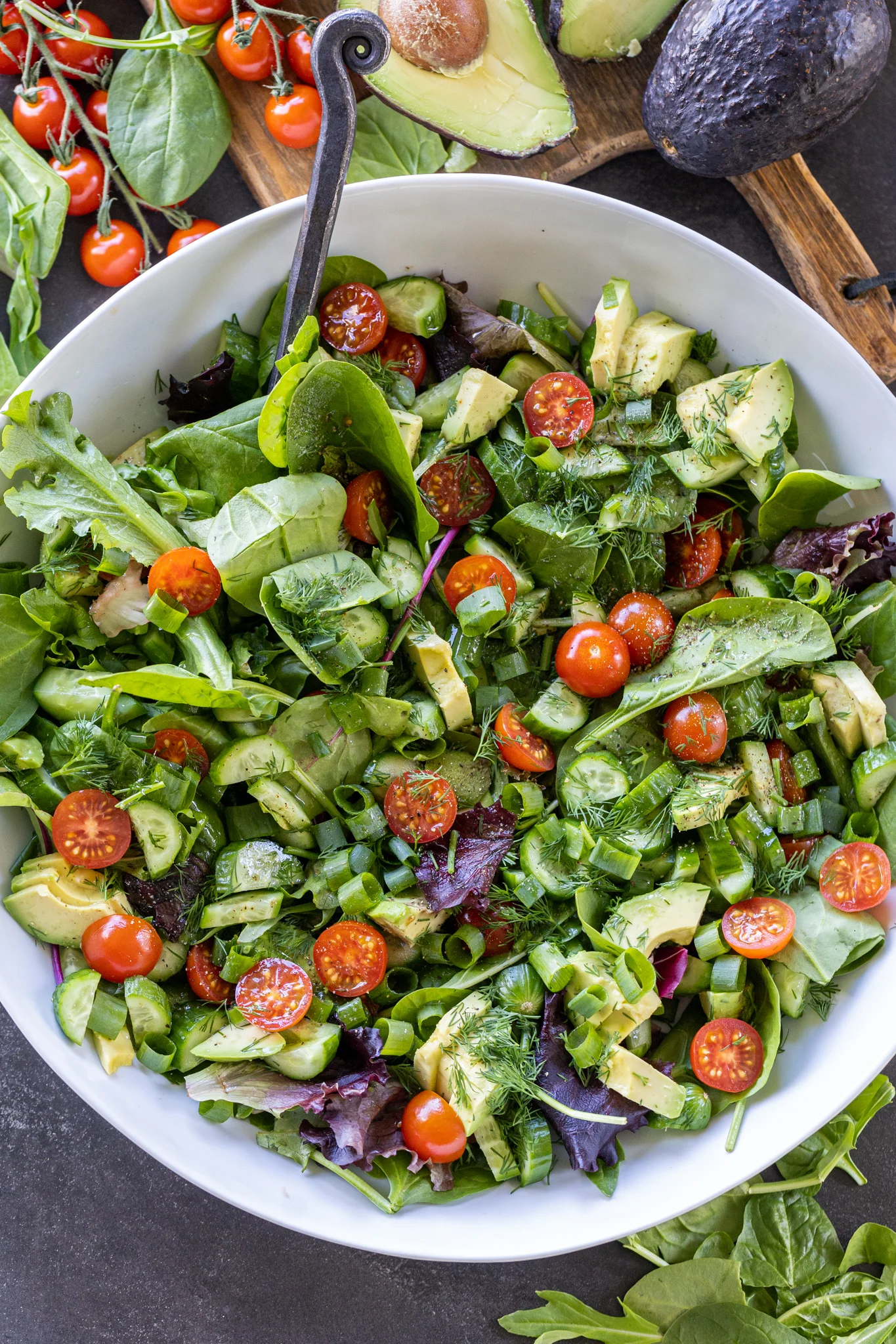 ultimate garden salad — crisp, refreshing & perfect for any meal
