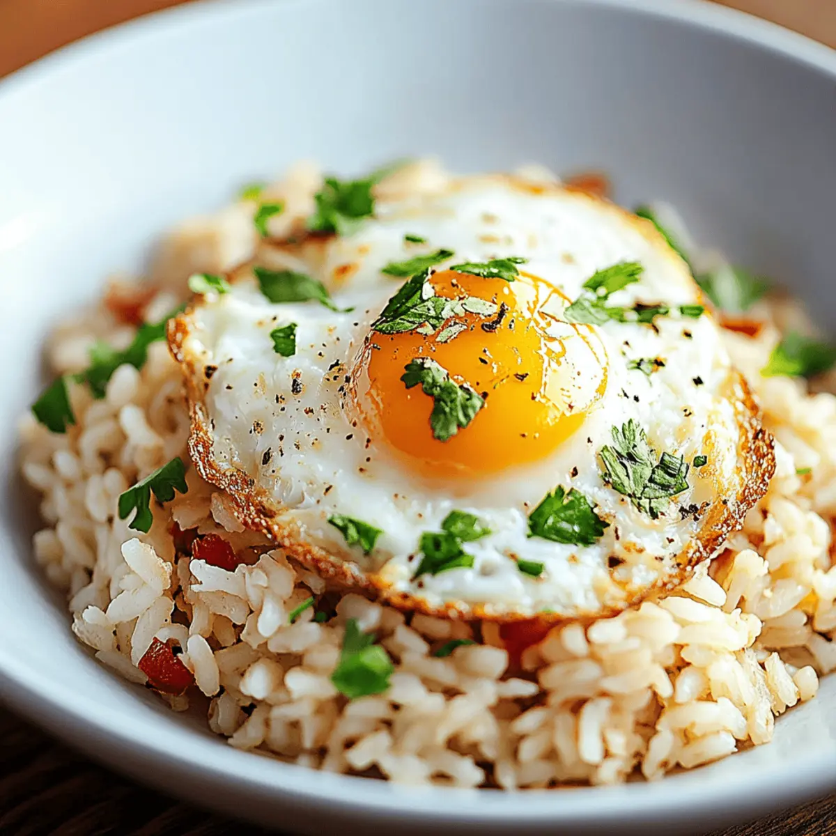 Arroz Con Huevo Frito – The Ultimate Simple Comfort Meal